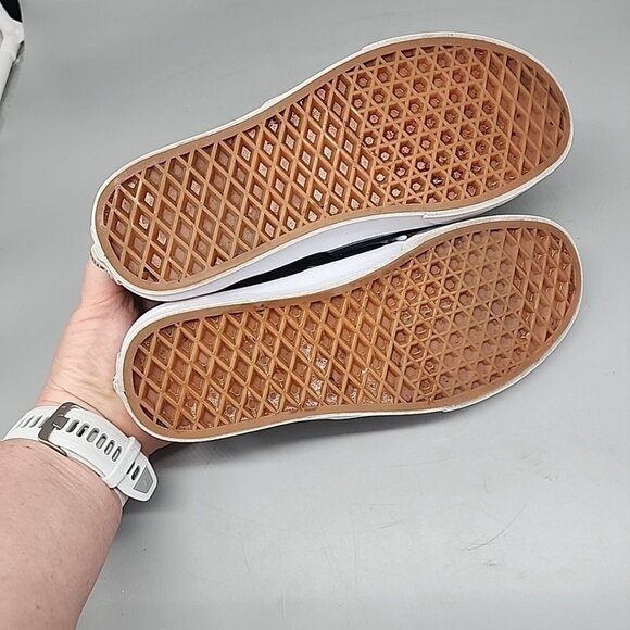 Vans BBQ RED SOLO CUP Blue Old Skool Classic Sneakers Men 5.5 Women 7 Shoes - Picture 8 of 9